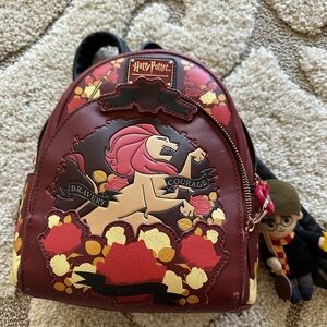 Loungefly Harry Potter Red and Yellow Backpack